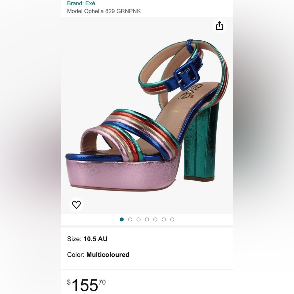 EXE
OPHELIA-829 High Heel Sandal Size:36 (US 5.5-6)